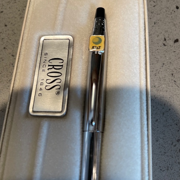Vintage Cross #3502 silver chrome pen. - Picture 4 of 6